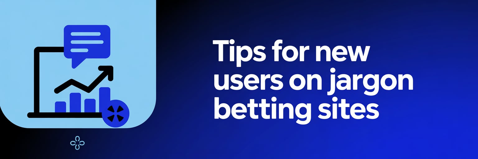 Tips for New Users on Jargon Betting Sites